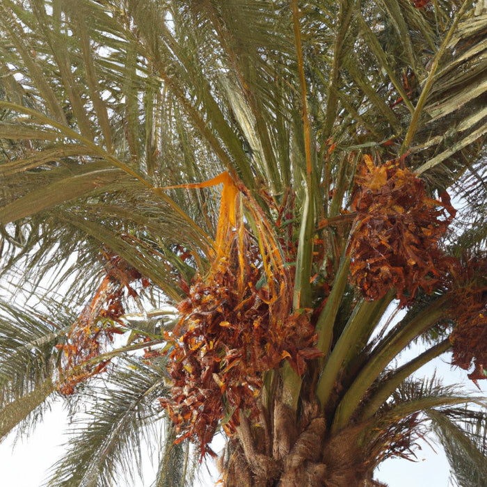 Fresh and Juicy Phoenix dactylifera Dates - A Delicious Treat from the Edible Date Palm Tree