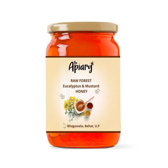 Eucalyptus & Mustard Raw Forest Honey 500gm- The Test of Forest