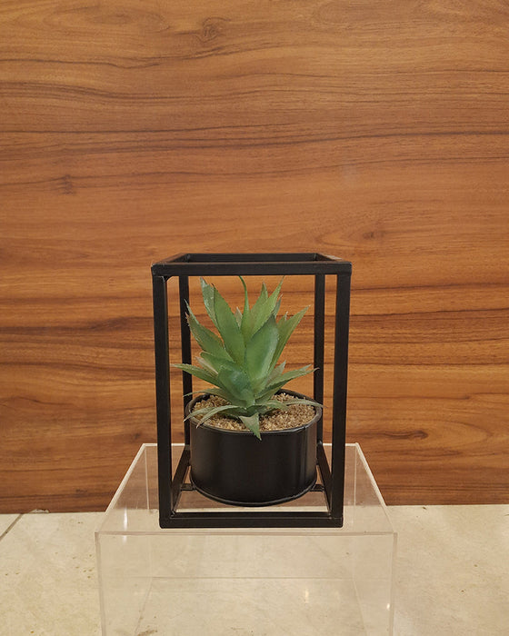 Artificial Aloevera with Planter Pot