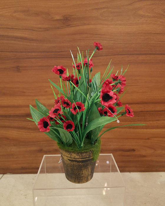 Small Artificial Colourful Flower Planter