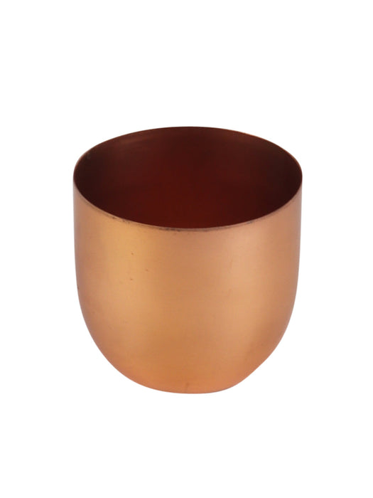 Copper Small Plating Planter (Set of 2)