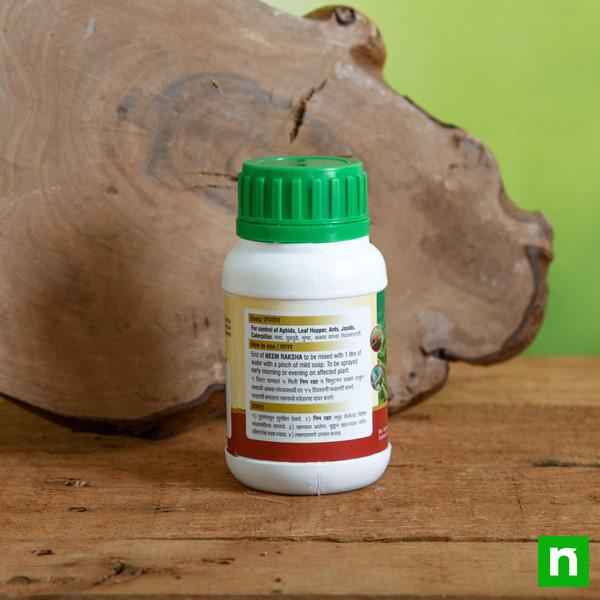 Neem Raksha (Pure Neem Oil for Insect, Pest Control) - 100 ml