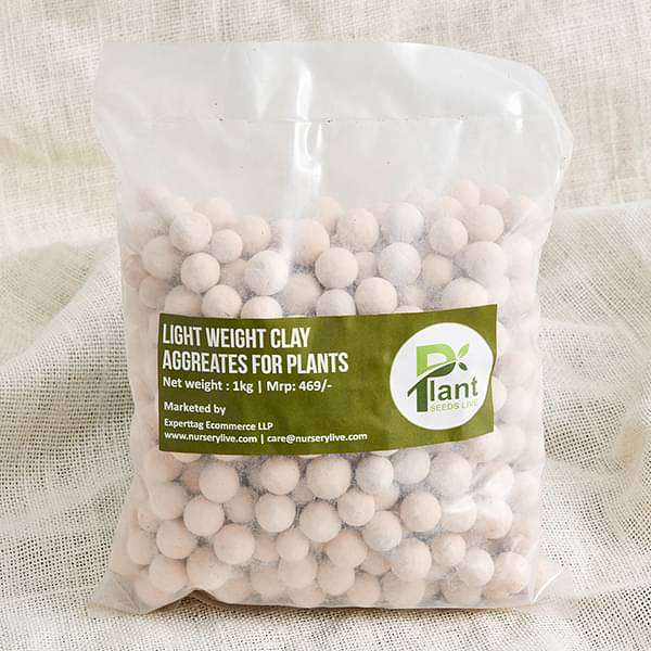 Light Weight Clay Aggregates For Plants - 1 kg