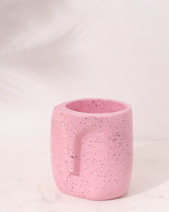 Small Pink Flower Pot For Home Decoration, Table Decor & Living Room